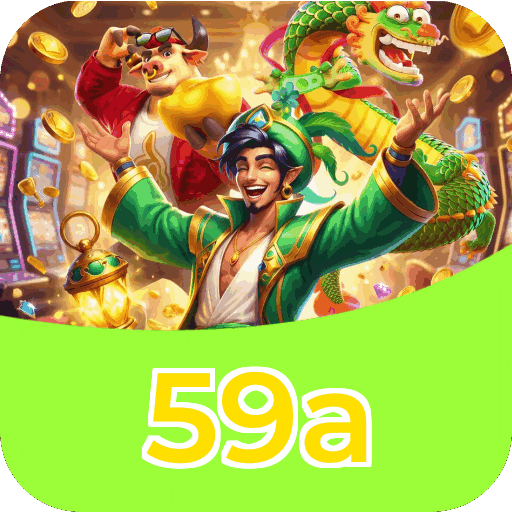 Interface do aplicativo 59a mostrando jogos disponíveis no iOS e Android